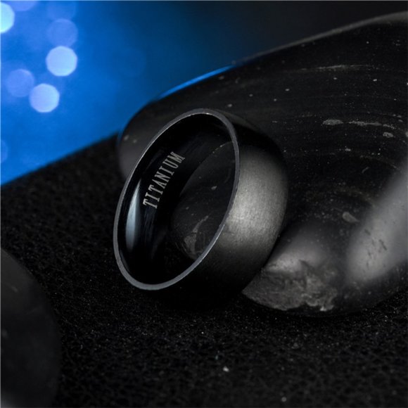 Titanium Black Ring, NWT - Picture 2 of 3